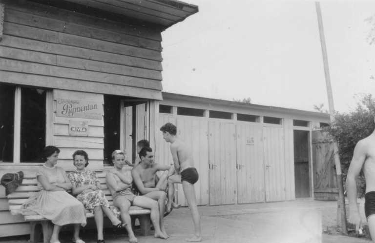 Umkleidekabine Tauberbad